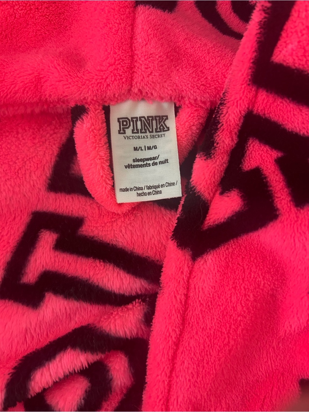 PINK robe